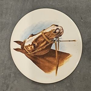 Vintage Horse Head Trivet Equestrian